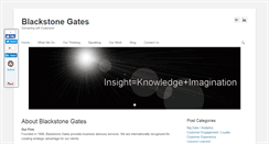 Desktop Screenshot of blackstonegates.com