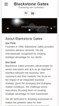 Mobile Screenshot of blackstonegates.com