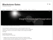Tablet Screenshot of blackstonegates.com